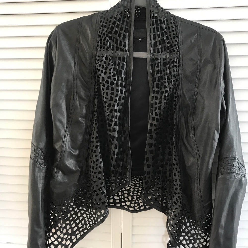 Leather jacket
